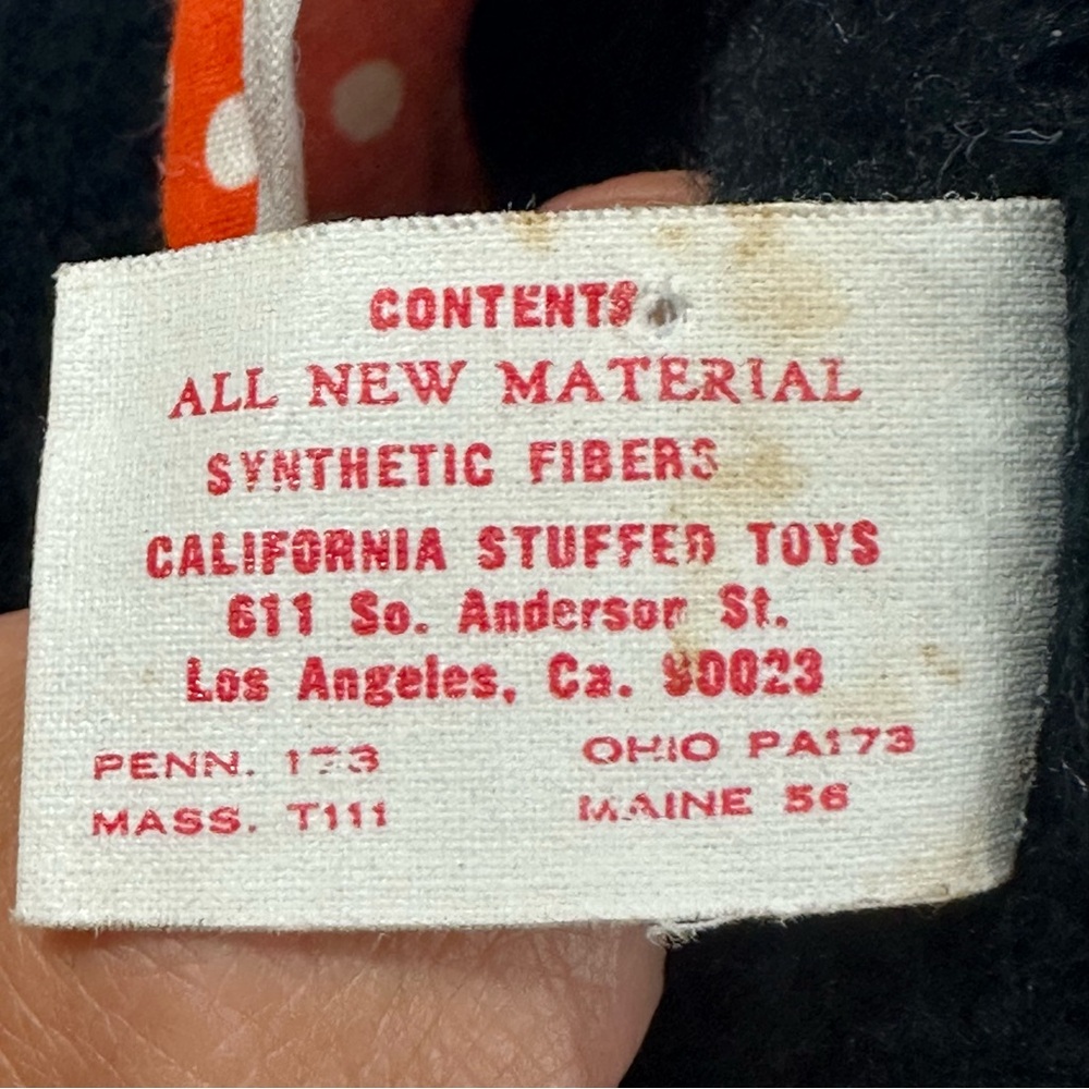 Vintage Minnie Mouse Plush – California Stuffed Toys. 16” tall - Picture 8 of 8